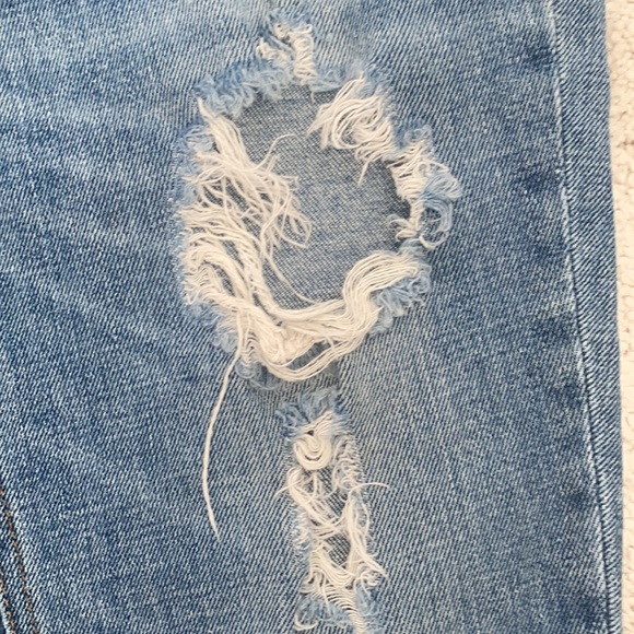 🥳HP🥳 Dolce & Gabbana Pretty distressed denim jeans light blue size 42 - Picture 3 of 10